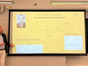 Ole christian granmo presenting the tsetslin machine